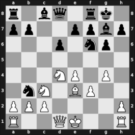 1957 WchT U26 04th – Round 5.2 – Mednis, Edmar J – 1/2-1/2 – Palmason, Gudmundur – G60