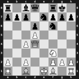 1957 WchT U26 04th – Round 5.2 – Drimer, Dolfi – 1/2-1/2 – Kozma, Julius – G61