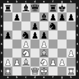 1957 WchT U26 04th – Round 6.1 – Mititelu, Gheorghe – 1/2-1/2 – Benko, Pal – G68