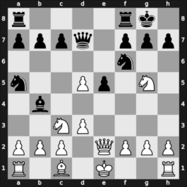 1957 WchT U26 04th – Round 10.1 – Mednis, Edmar J – 1/2-1/2 – Dittmann, Sieghart – G127