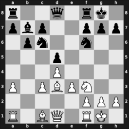 1957 WchT U26 04th – Round 13.3 – Abarca Benites, Isaac Alejandro – 0-1 – Forintos, Gyozo V – G168