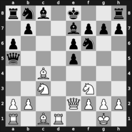 1957 WchT U26 Reykjavik ISL – Round 1 – Padevsky, Nikola – 1/2-1/2 – Sehlstedt – G4