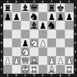 1957 Wenen etc – Round 1 – Taimanov, Mark E – 1-0 – Fichtl, Jiri – G1