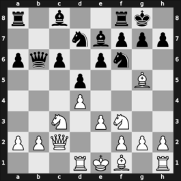 1957 Wenen etc – Round 4 – Taimanov, Mark E – 1/2-1/2 – Fichtl, Jiri – G24