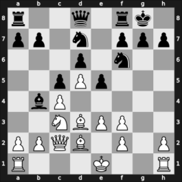 1957 Wenen etc – Round 5 – Korchnoi, Viktor – 1-0 – Kieninger, Georg – G30