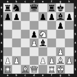 1957 World Championship 21th – Round 21 – Botvinnik, Mikhail – 1/2-1/2 – Smyslov, Vladimir – G18