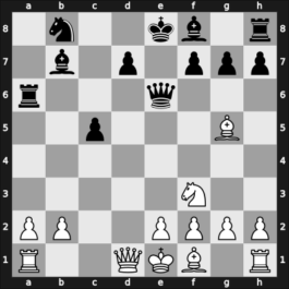1957 Zittau-A 6th – Round 7 – Starck, Bodo – 1/2-1/2 – Zinn, Lothar – G2