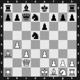 1957 Zittau-A 6th – Round 7 – Baumbach, Friedrich, Dr. – 0-1 – Dorawa, Bernhard – G3