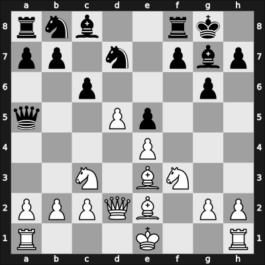 1957 Zittau-A 6th – Round 8 – Richter Becerra, Hans – 1/2-1/2 – Baumbach, Friedrich, Dr. – G7