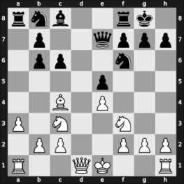 1958 Argentina – Round 1 – Puiggros, Guillermo – 1/2-1/2 – Garcia Rodriguez, Raimundo – G6