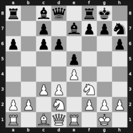 1958 Argentina – Round 1 – Eliskases, Erich – 1/2-1/2 – Redolfi, Argentino Rodolfo – G7