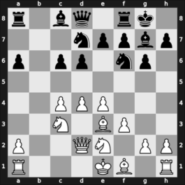 1958 Argentina – Round 5 – Shocron, Ruben – 1/2-1/2 – Panno, Oscar – G38