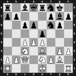 1958 Argentina – Round 7 – Reinhardt, Heinrich – 1/2-1/2 – Bolbochan, J. – G51