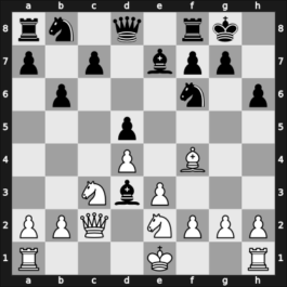 1958 Argentina – Round 7 – Wexler, Bernardo – 1/2-1/2 – Foguelman, Alberto – G52