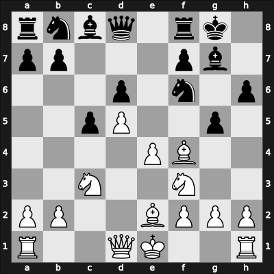 1958 Argentina – Round 9 – Idigoras, Gregorio – 1/2-1/2 – Bolbochan, J. – G69