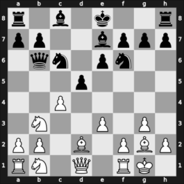 1958 Argentina – Round 9 – Espinosa Escala, Rafael Mario – 1/2-1/2 – Redolfi, Argentino Rodolfo – G71