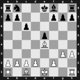 1958 Argentina – Round 10 – Bolbochan, J. – 1/2-1/2 – Foguelman, Alberto – G80