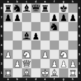 1958 Argentina – Round 11 – Luckis, Marcos – 1/2-1/2 – Garcia Vera, Romeo – G85