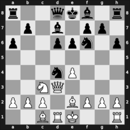 1958 Argentina – Round 16 – Sanguineti, Raúl Carlos – 1/2-1/2 – Wexler, Bernardo – G123