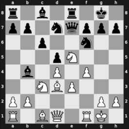 1958 Asztalos Memorial – Round 1 – Malich, Burkhard, Dr. – 0-1 – Tolush, Alexander V – G1