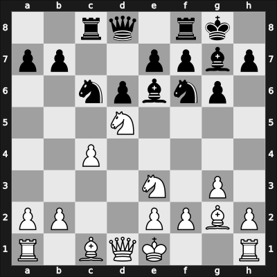 1958 Asztalos Memorial – Round 6 – Portisch, Lajos – 1-0 – Malich, Burkhard, Dr. – G17