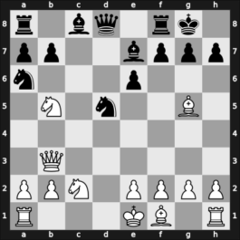 1958 Asztalos Memorial – Round 7 – Forintos, Gyozo V – 0-1 – Bilek, Istvan – G18
