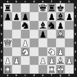 1958 Asztalos Memorial 1st – Round 5 – Forintos, Gyozo V – 0-1 – De Paoli, Emilio – G10