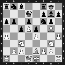 1958 Asztalos Memorial 1st – Round 6 – Troianescu, Octav – 1/2-1/2 – Forintos, Gyozo V – G13