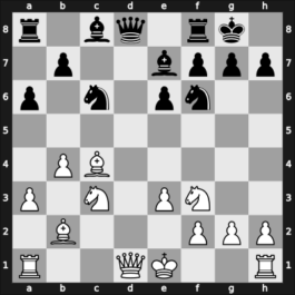 1958 Asztalos Memorial 1st – Round 8 – Portisch, Lajos – 1/2-1/2 – Forintos, Gyozo V – G17