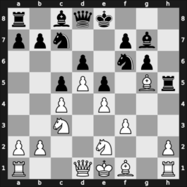 1958 Asztalos Memorial 1st – Round 10 – Bobotsov, Milko G – 1-0 – Paoli, Enrico – G21