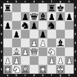 1958 BRA Ch – Round 5 – Mangini, Jose Henrique de Mello – 1/2-1/2 – Dantas, Nelson – G15