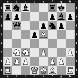 1958 BUL Ch – Round ? – Bobotsov, Milko G – 1/2-1/2 – Popov, Vladimir – G33