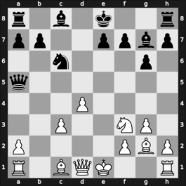 1958 Buenos Aires CA – Round 1 – Cruz, Raul C. – 1/2-1/2 – Naselli, Adriano – G3