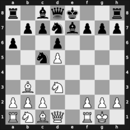 1958 Buenos Aires CA – Round 1 – Balduzzi, Reynaldo – 1/2-1/2 – Piazzini, Luis – G4