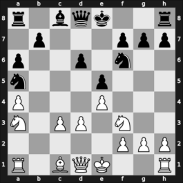 1958 Buenos Aires V – Round 6 – Rossetto, Hector – 1/2-1/2 – Shocron, Ruben – G29