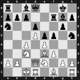 1958 Buenos Aires V – Round 8 – Rossetto, Hector – 1/2-1/2 – Emma, Jaime – G34