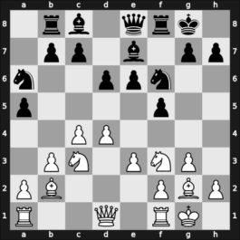 1958 Buenos Aires V – Round 11 – Bolbochan, J. – 1/2-1/2 – Pelikan, Jorge – G43