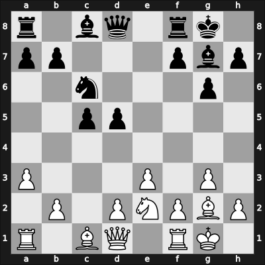 1958 Buenos Aires V – Round 12 – Marini, Luis – 1/2-1/2 – Sanguinetti, Raul – G49