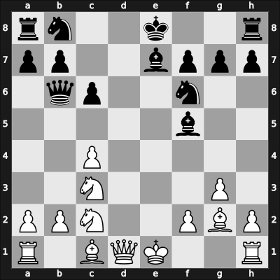 1958 COL Ch – Round 3 – Munoz, Francisco – 1/2-1/2 – Alvarez Martin, Pedro – G6