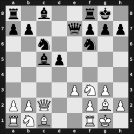 1958 COL Ch – Round 9 – Mora Diaz, Nelson – 0-1 – De Greif, Boris – G23