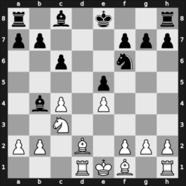 1958 CSR-DDR Prague CZE – Round 1 – Rejfir, Josef – 1-0 – Braun, Gottfried, Dr. – G2