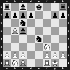 1958 CSR-DDR Prague CZE – Round 1 – Blatny, Frantisek – 1/2-1/2 – Pietzsch, Wolfgang – G4