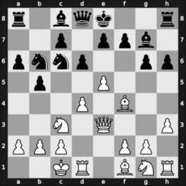 1958 CSR-DDR Prague CZE – Round 2 – Alster, Ladislav – 1/2-1/2 – Bertholdt, Dieter – G8