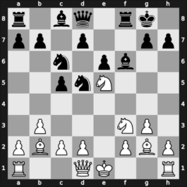 1958 Clare Benedict Cup 05th – Round 3 – Bhend, Edwin – 1/2-1/2 – Van Scheltinga, Theo – G18