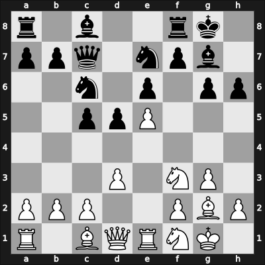 1958 Clare Benedict Cup 05th – Round 3 – Farre Mallofre, Miguel – 1/2-1/2 – Schmid, Lothar – G19