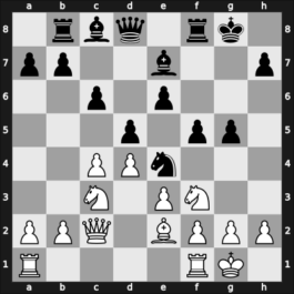 1958 Danmarksmesterskabet – Round 1 – Hansen, Victor Juul – 1-0 – Pedersen, Eigil – G2