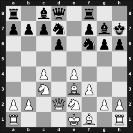1958 Danmarksmesterskabet – Round 4 – Gemzoe, Jacob Erhard – 0-1 – Nielsen, Axel – G13