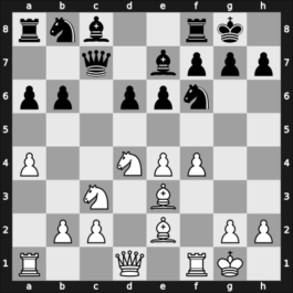 1958 Danmarksmesterskabet – Round 5 – Poulsen, Christian – 1-0 – Pedersen, Eigil – G17
