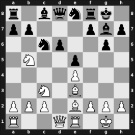 1958 Danmarksmesterskabet – Round 7 – Haahr, Thorkild – 0-1 – Nielsen, Hartvig – G28