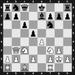 1958 Danmarksmesterskabet – Round 11 – Andersen, Borge – 1-0 – Haahr, Thorkild – G40